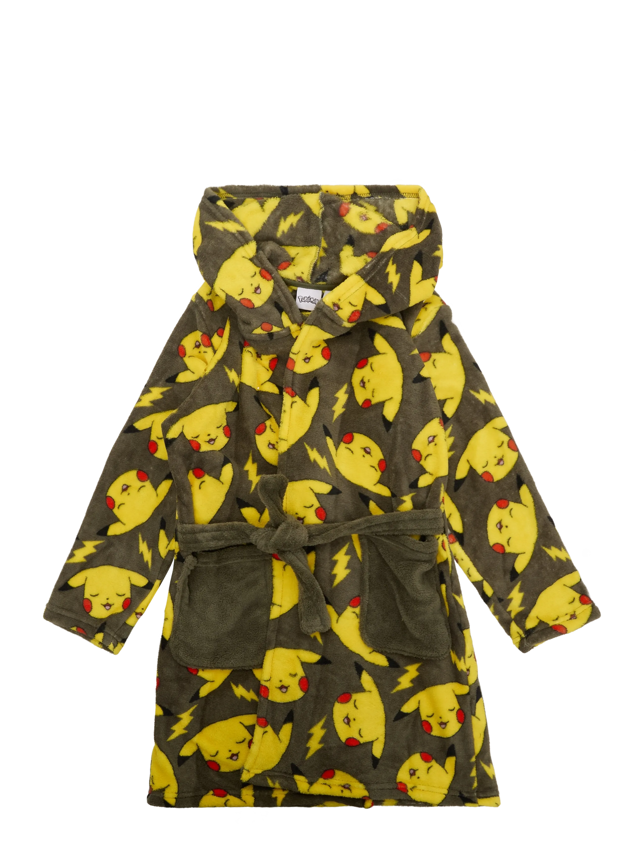 Pókemon Bathrobe, 152, Night & Underwear, Khakigrün - Bathrobes, Kinder