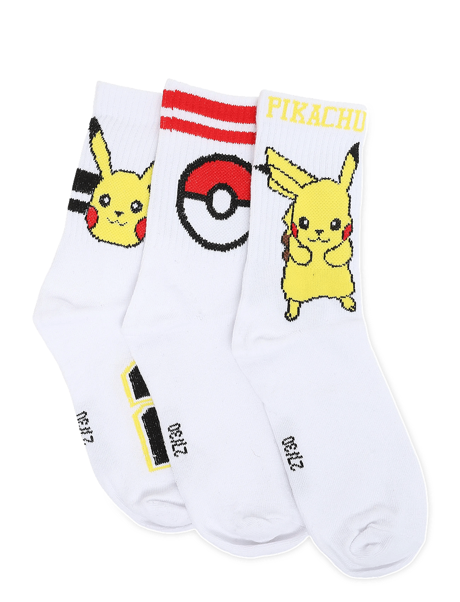 Pókemon - SOCKS - strømper - white - 1