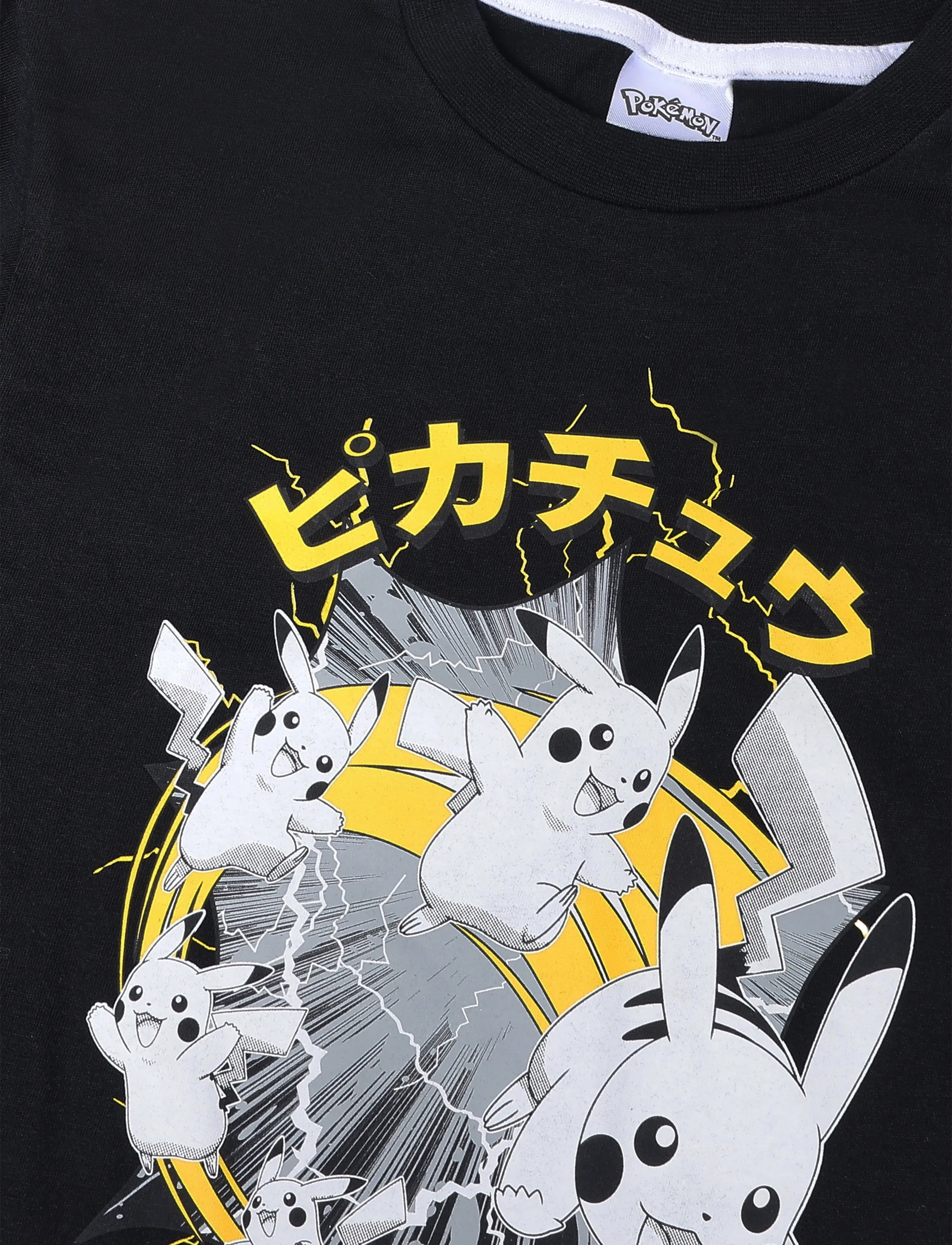 Pókemon - TSHIRT - black - 2