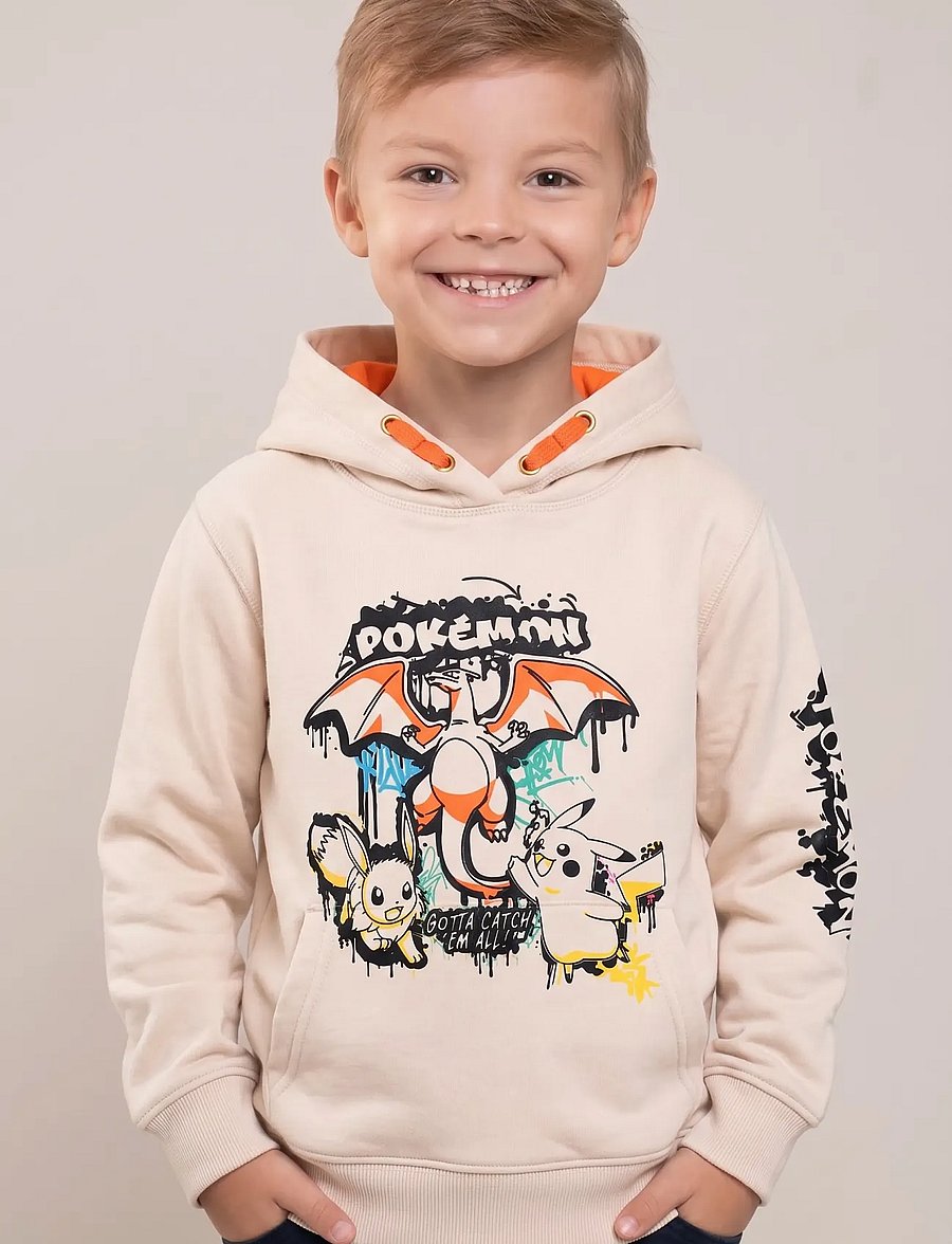 Pókemon - SWEATS - hættetrøjer - beige - 0