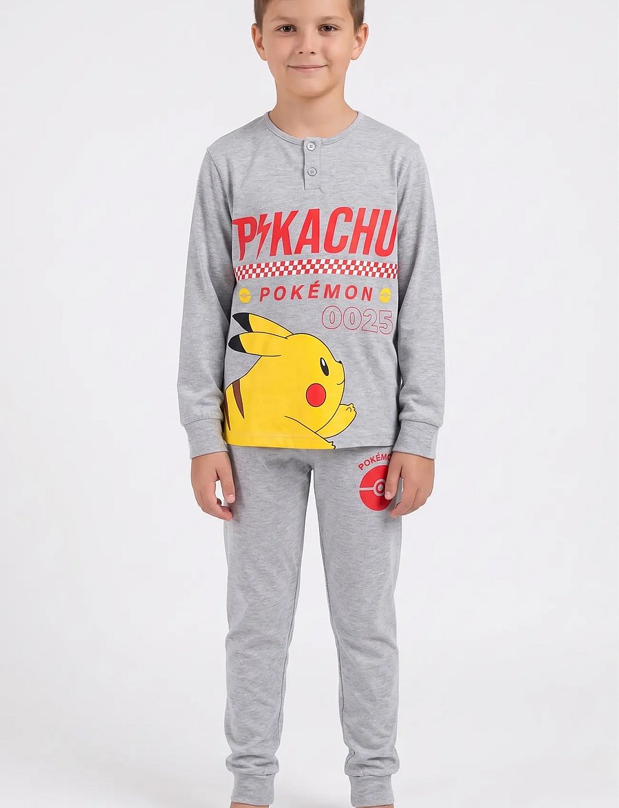 Pókemon - PYJAMA - pyjama-sets - lgrey - 0