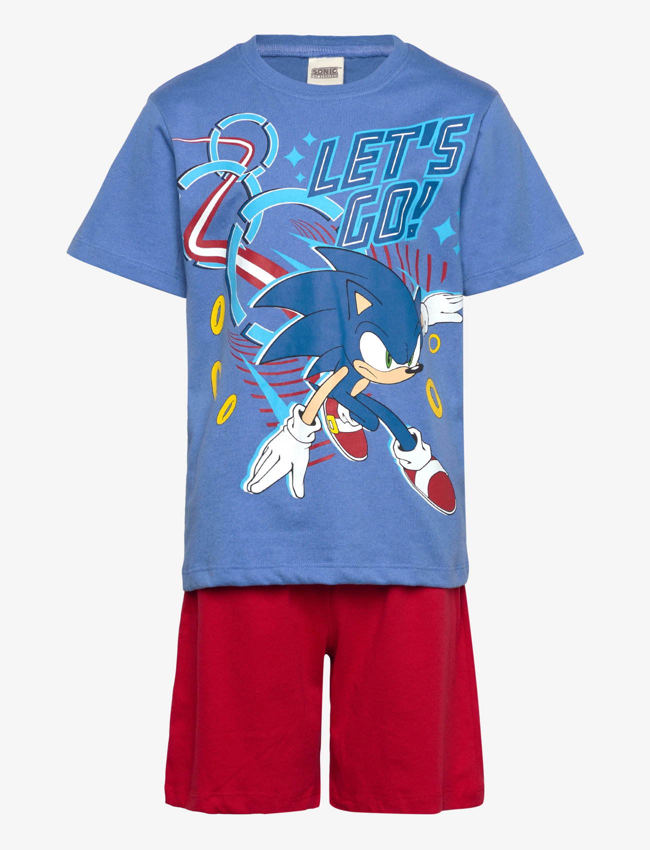 Sonic - PYJAMA - pyjamassæt - red - 0