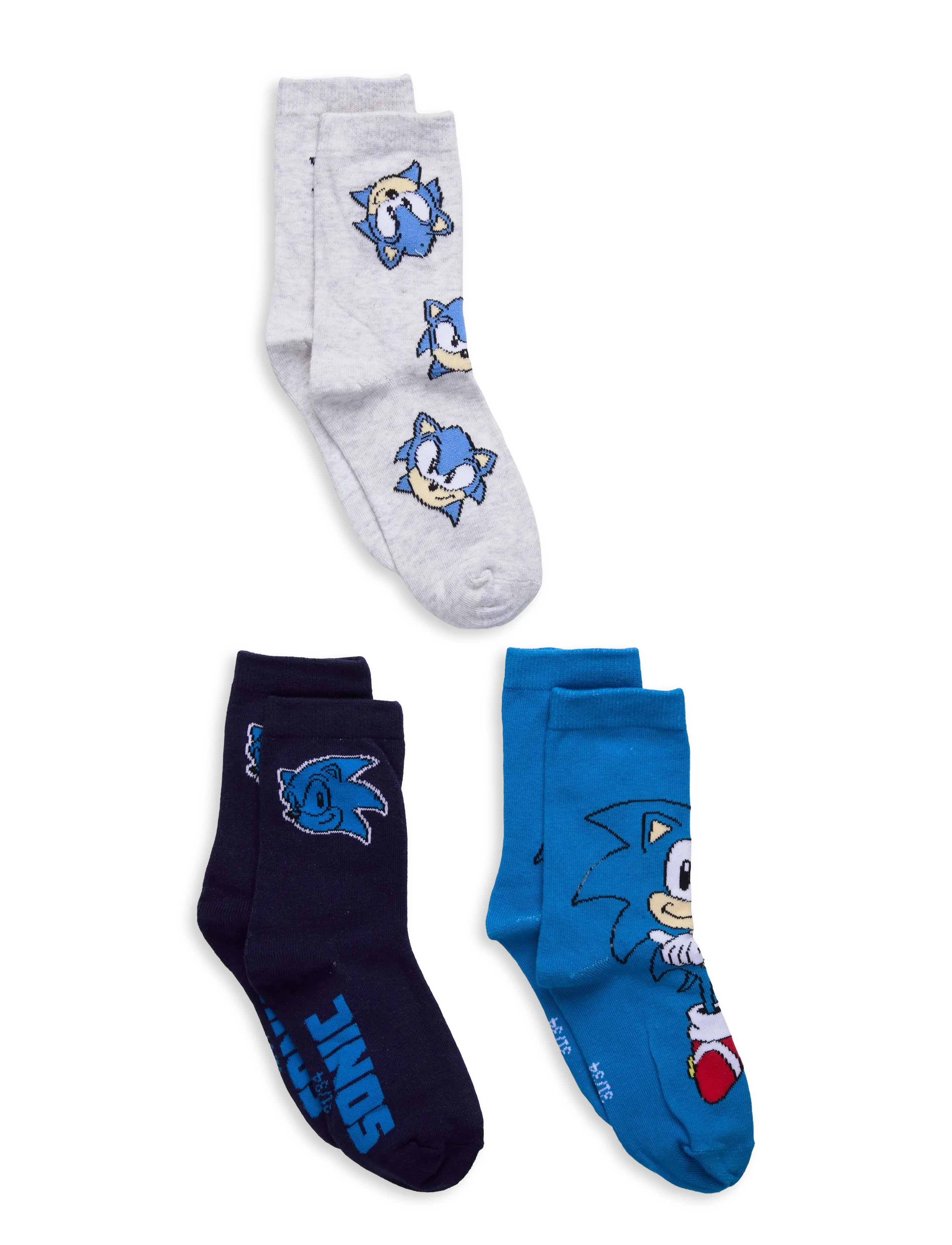 Sonic Socks, 23/26, Blue, Sokker & Strømpebukser > Sokker, Børn