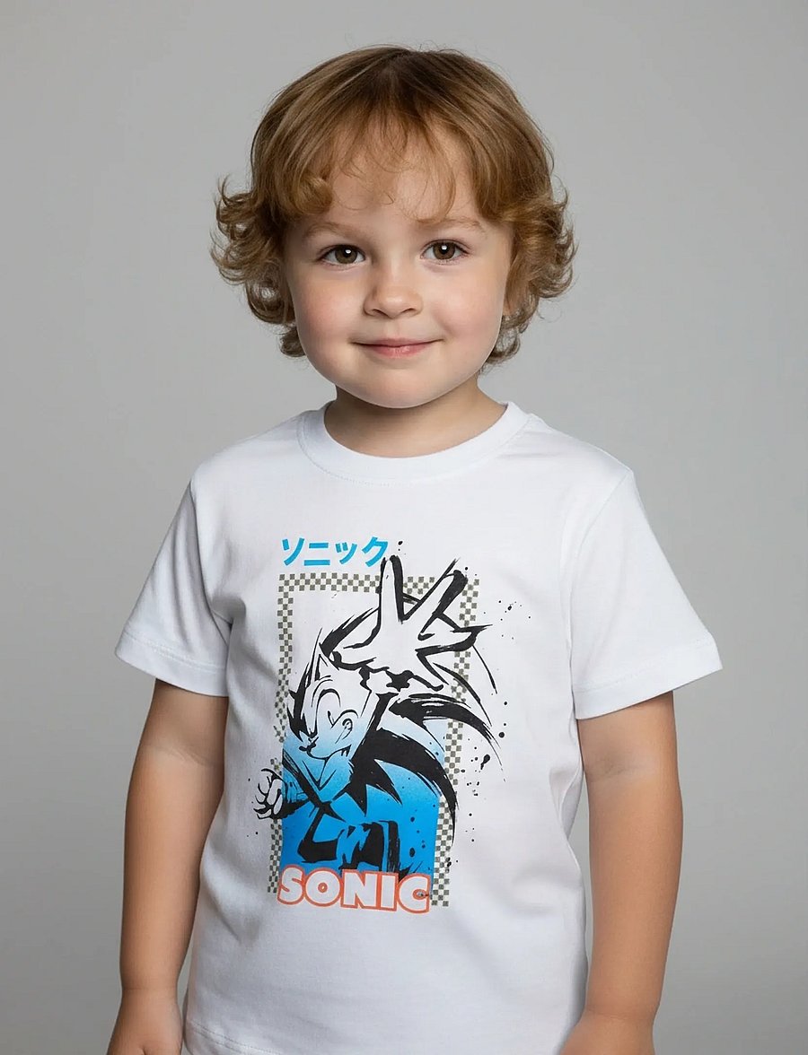 Sonic - TSHIRT - kortärmade t-shirts - white - 0