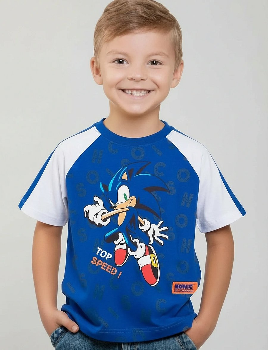Sonic - TSHIRT - kurzärmelige - blue - 0