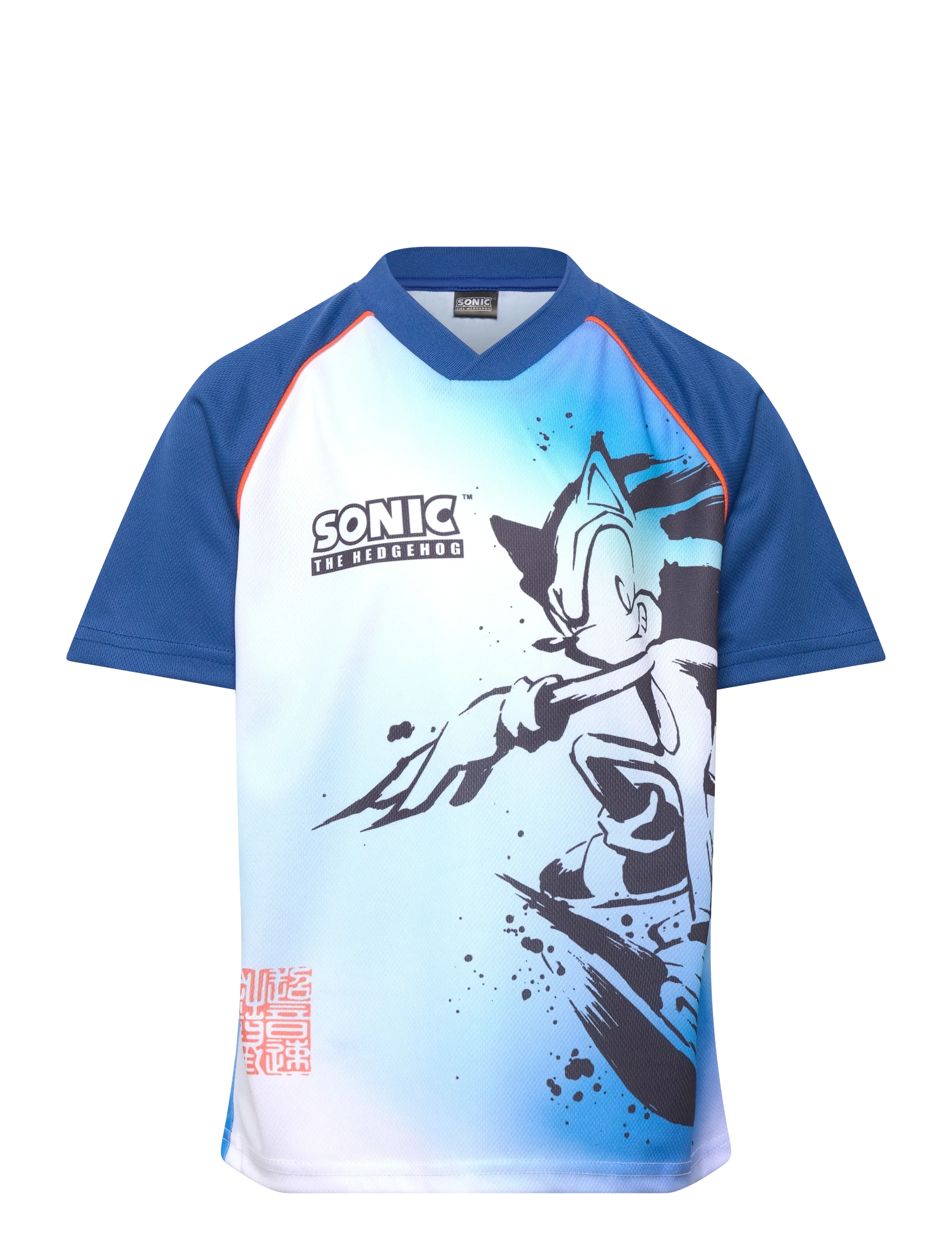 Sonic Tshirt, 104, Blue, T-Shirts > Kortærmede, Børn