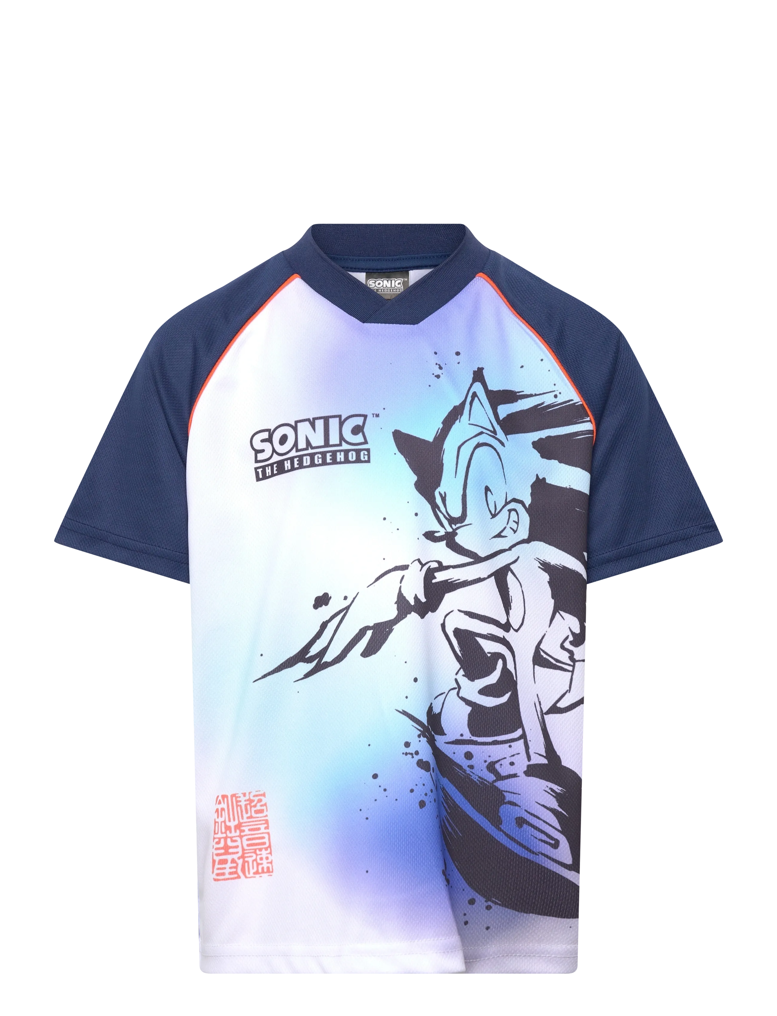SONIC Tshirt Navy - 104 - Kinder