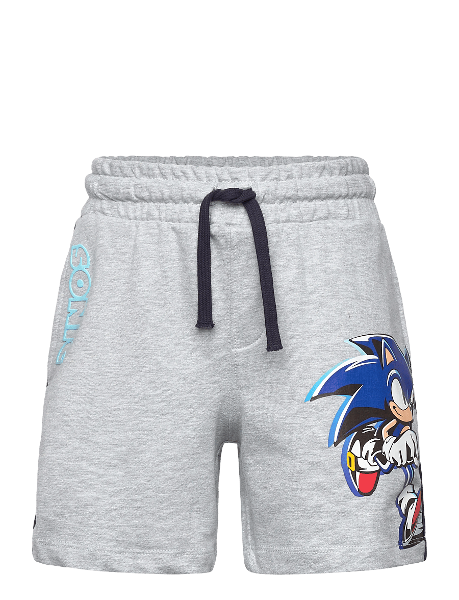 Sonic - PANTS - sweatshorts - lgrey - 1