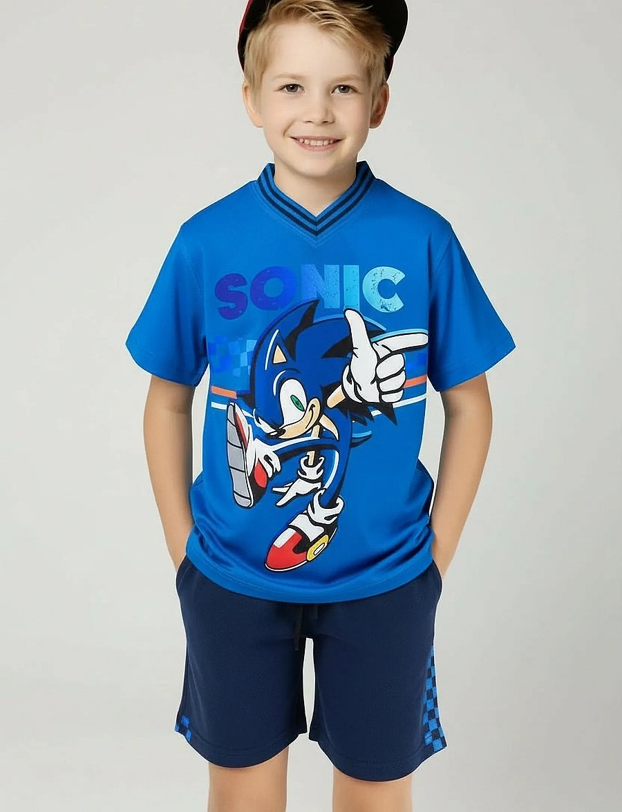 Sonic - SET - sets with short-sleeved t-shirt - blue - 0