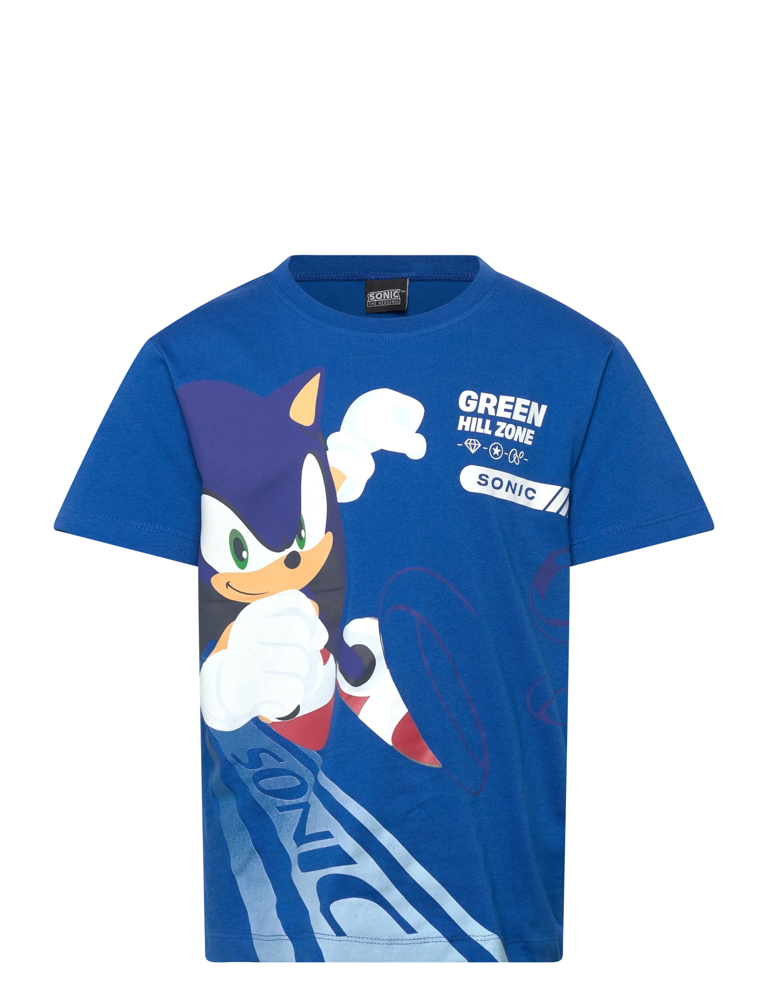 SONIC Tshirt Blau - 128 - Kinder