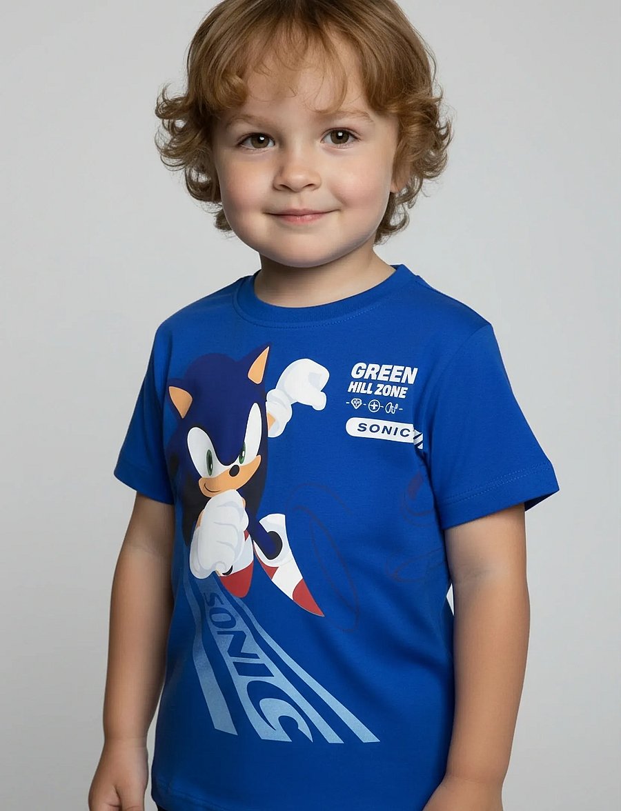 Sonic - TSHIRT - kurzärmelige - blue - 0
