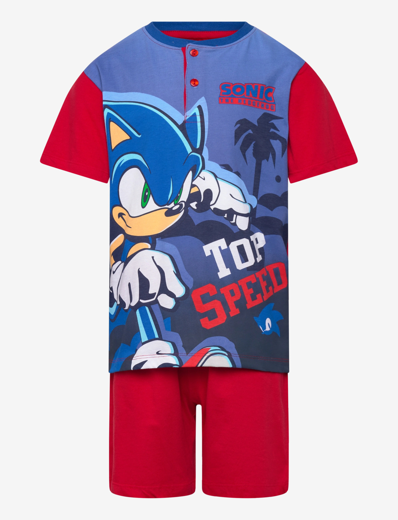 Sonic - PYJAMA - pyjamassæt - red - 0