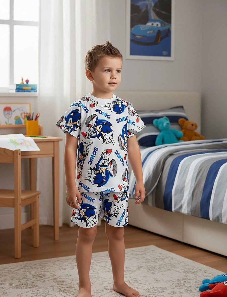 Sonic - PYJAMA - sets - white - 0