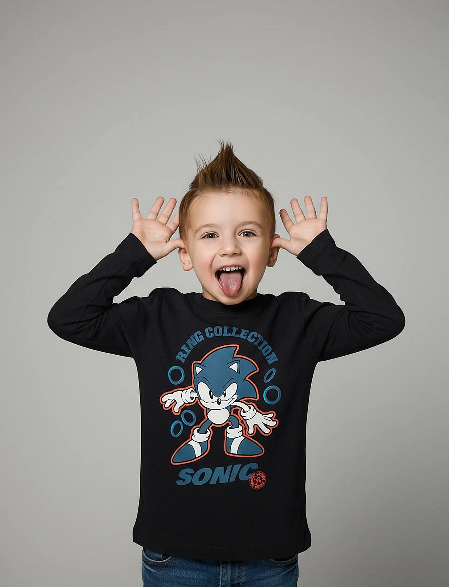 Sonic - TSHIRT - long-sleeved t-shirts - dgrey - 0