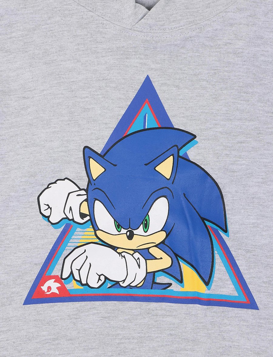 Sonic - SWEATS - kapuutsiga pusad - lgrey - 2