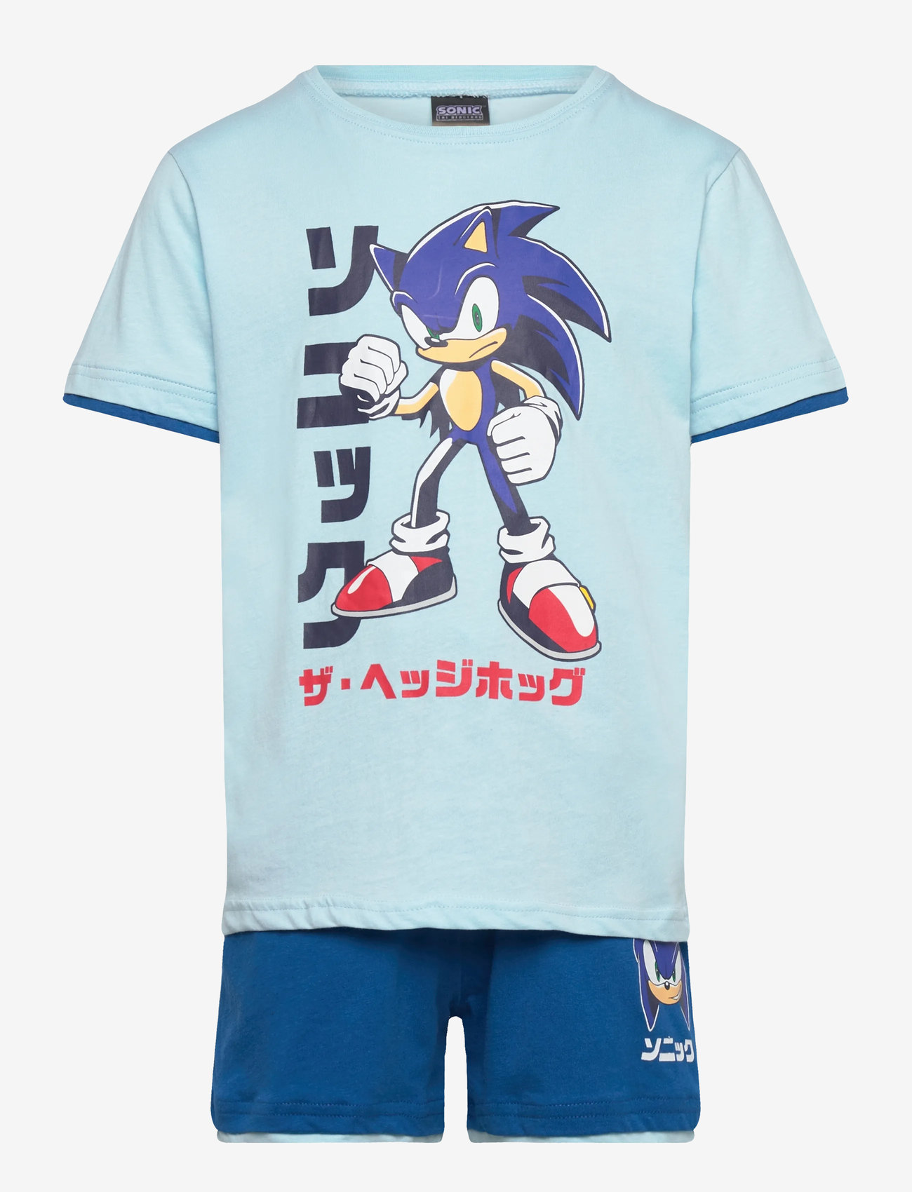 Sonic - TSHIRT + SHORT - sets mit kurzärmeligem t-shirt - lblue - 1