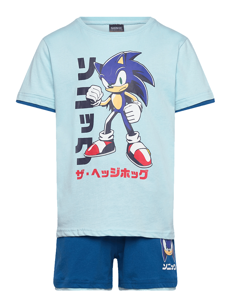 Sonic - TSHIRT + SHORT - sets mit kurzärmeligem t-shirt - lblue - 1