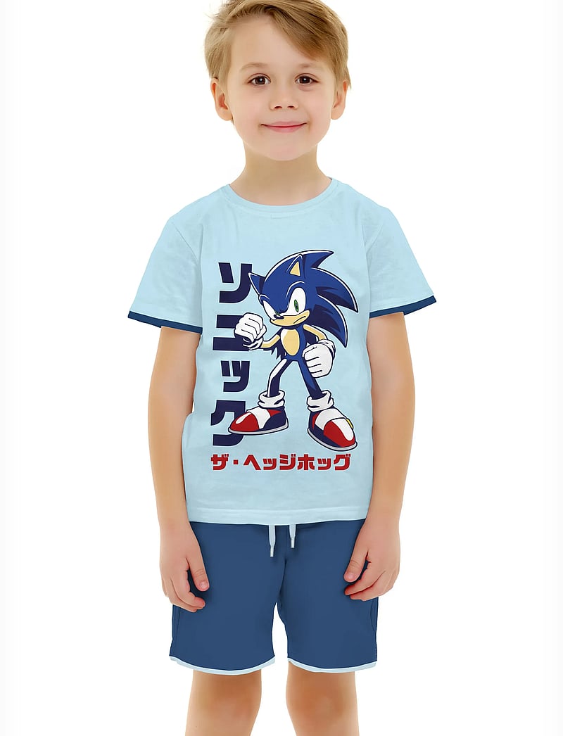 Sonic - TSHIRT + SHORT - sets mit kurzärmeligem t-shirt - lblue - 0