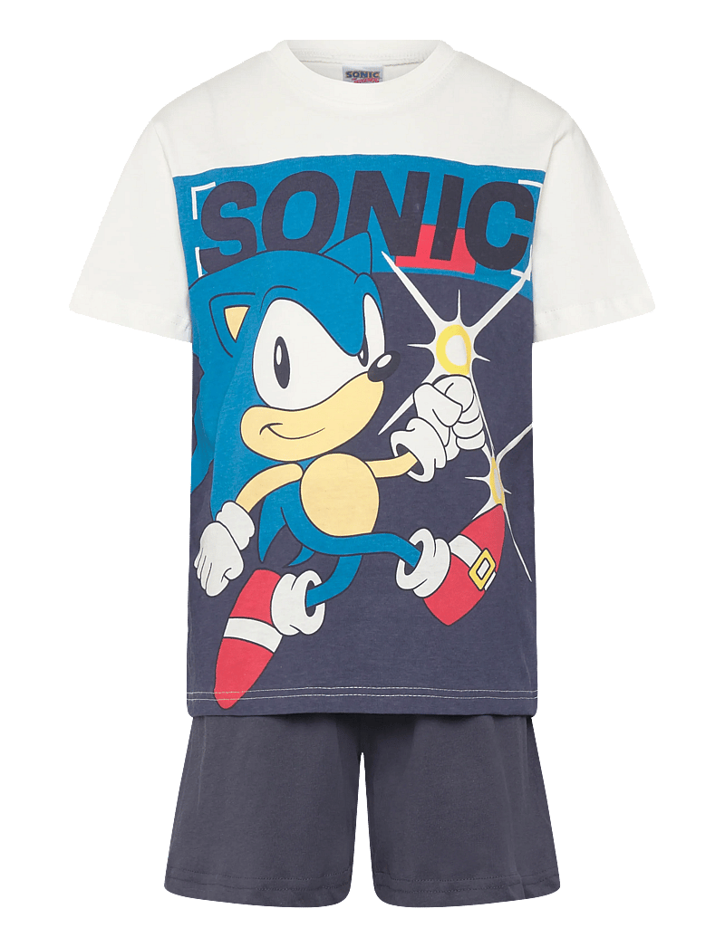 Sonic - PYJAMA - sets with short-sleeved t-shirt - navy - 0