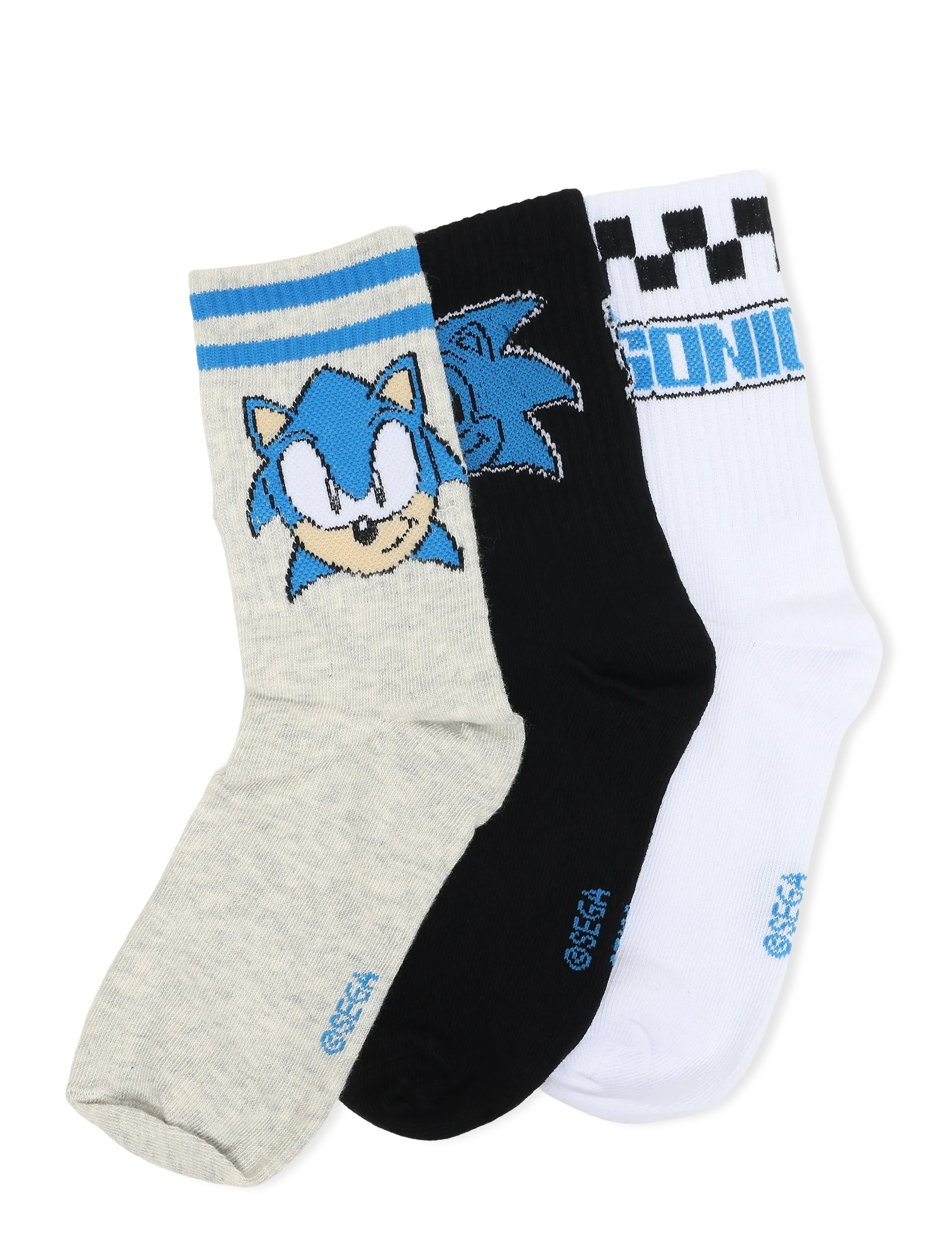 Sonic Socks, 23/26, Black, Sokker & Strømpebukser > Sokker, Børn