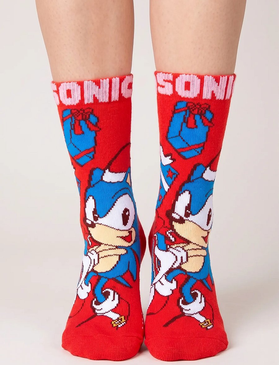 Sonic - SOCKS - strümpfe - red - 0