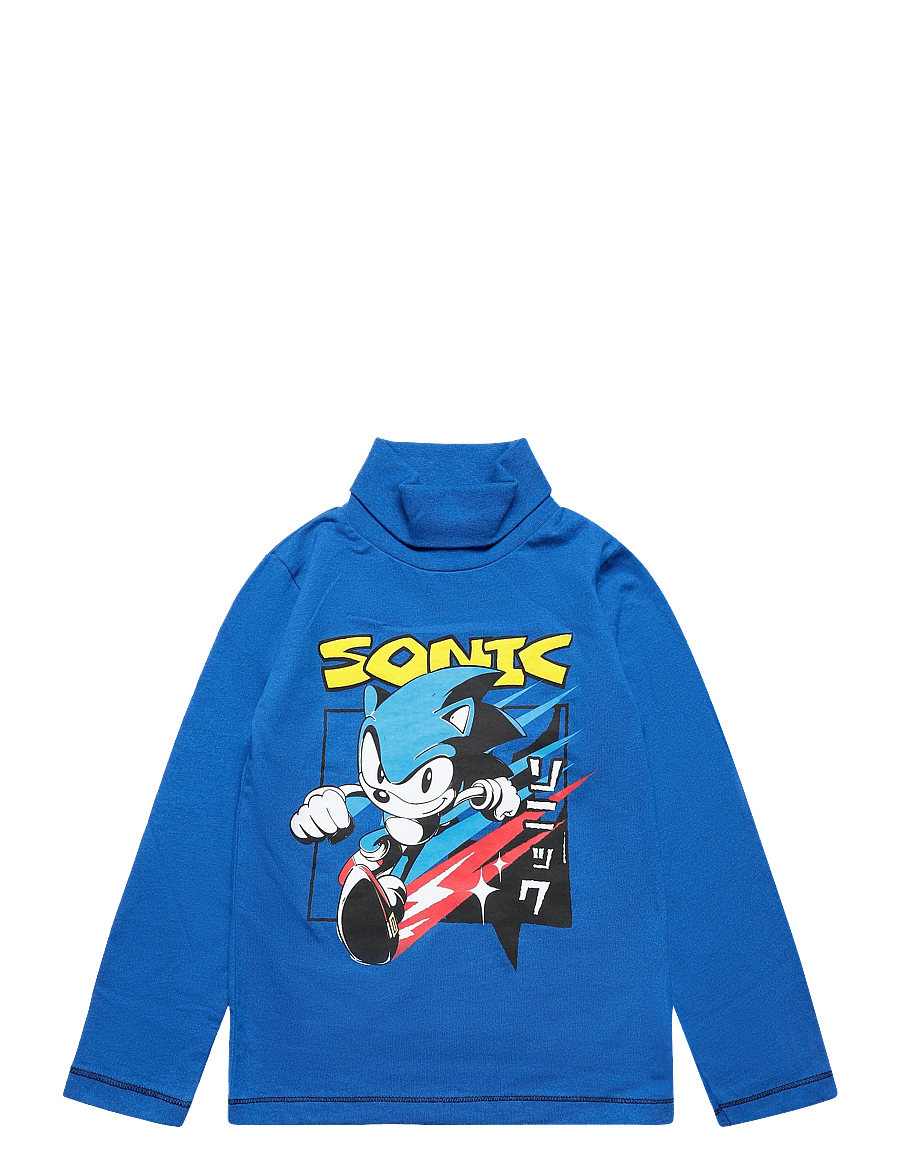 Sonic - TURTLE NECK - blue - 0
