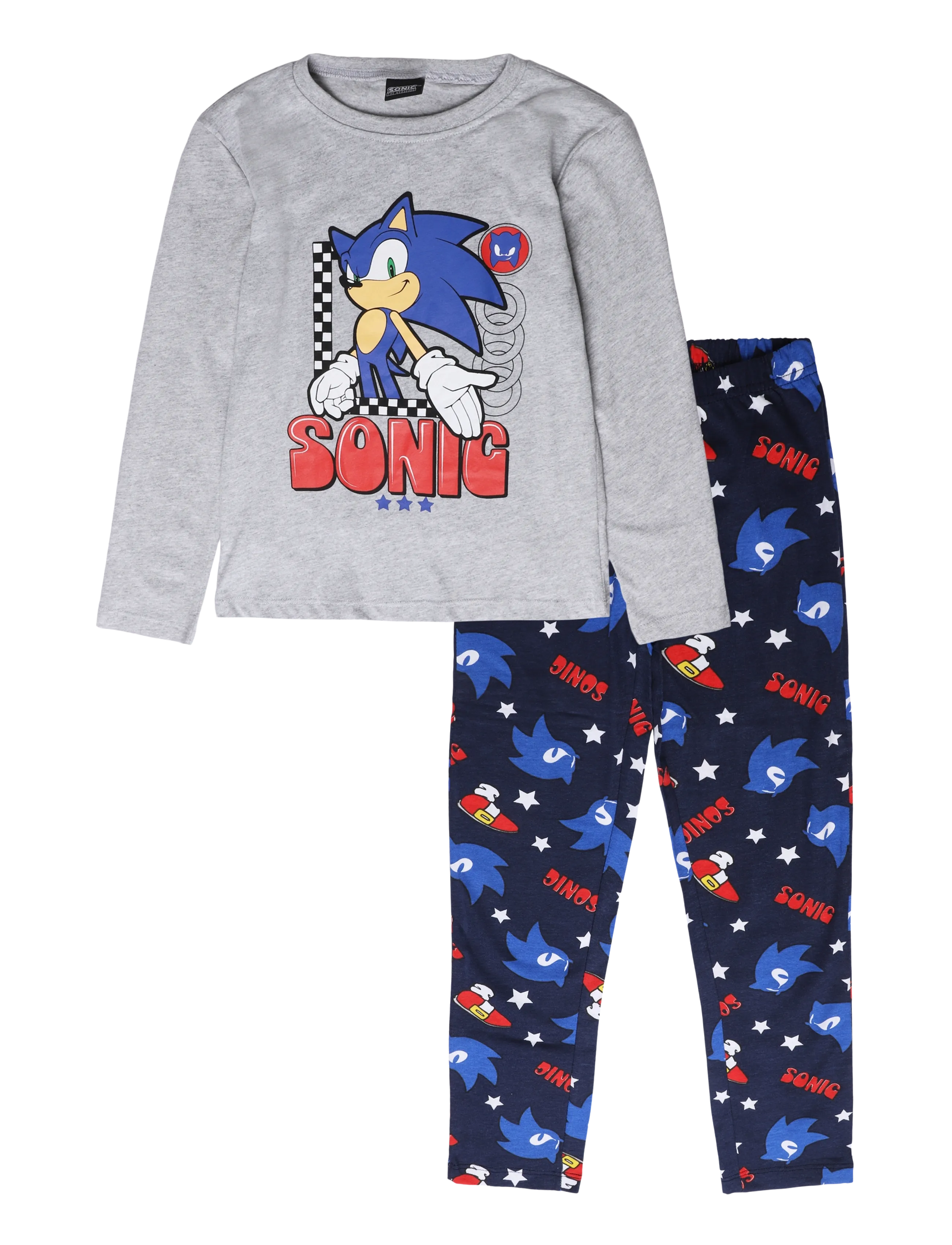 Sonic PYJAMA - Kläder - LGREY / grey