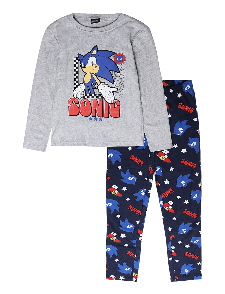 Sonic - PYJAMA - pyjamasset - lgrey - 0