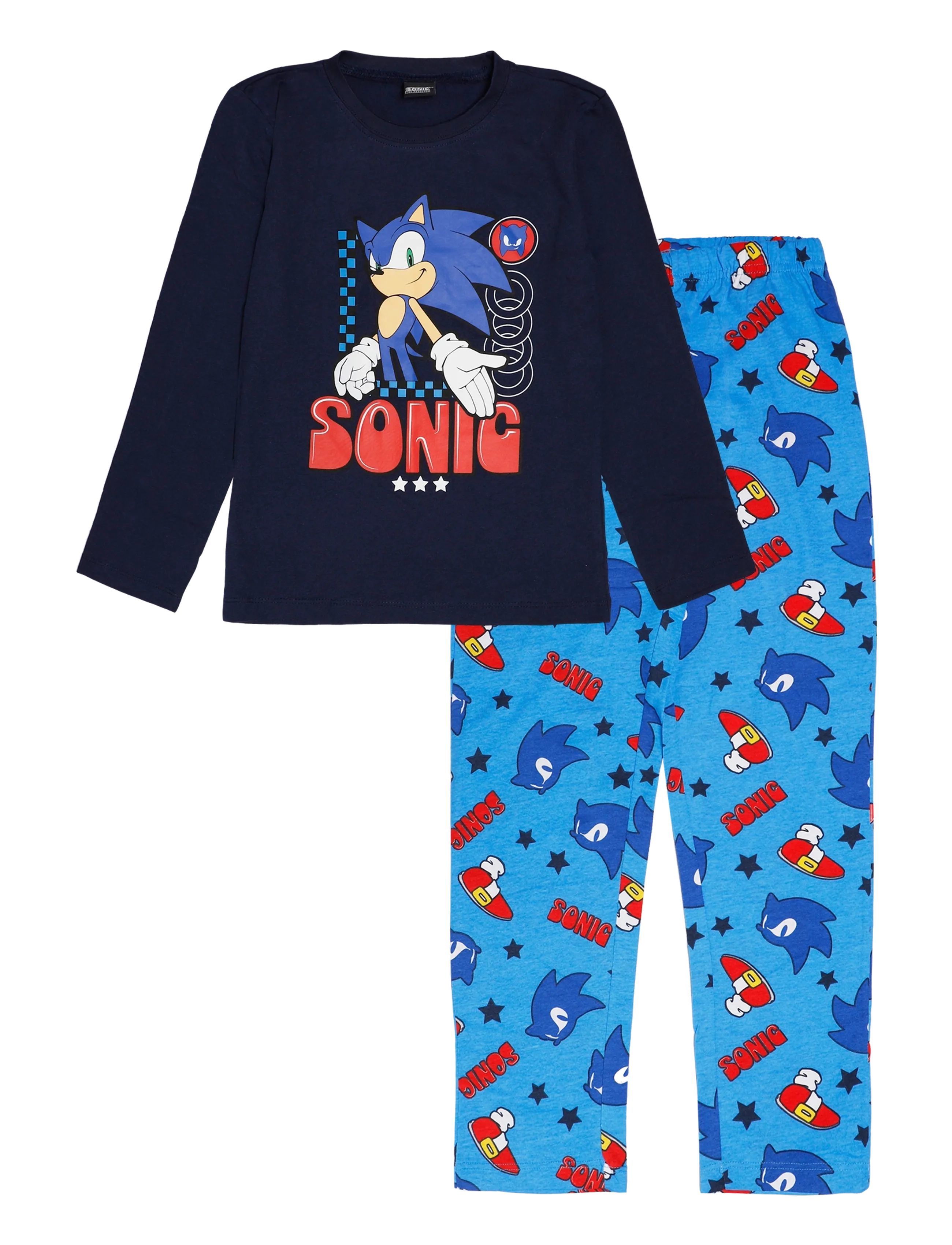 Sonic PYJAMA - Kids 2-8 years - NAVY / navy