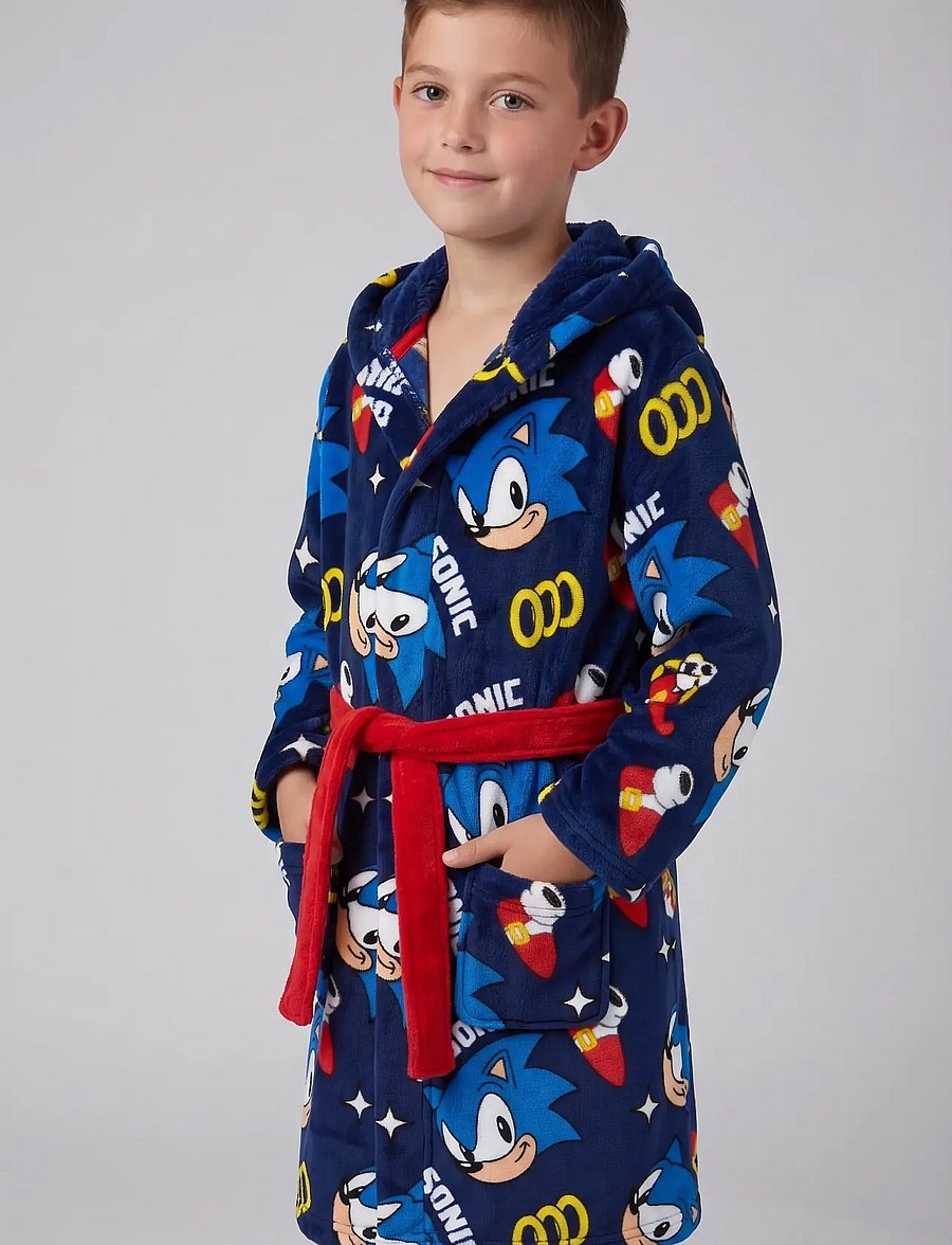 Sonic - BATHROBE - bademäntel - navy - 0