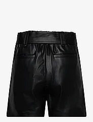 SUNCOO Paris - BANNY - leren shorts - noir - 1