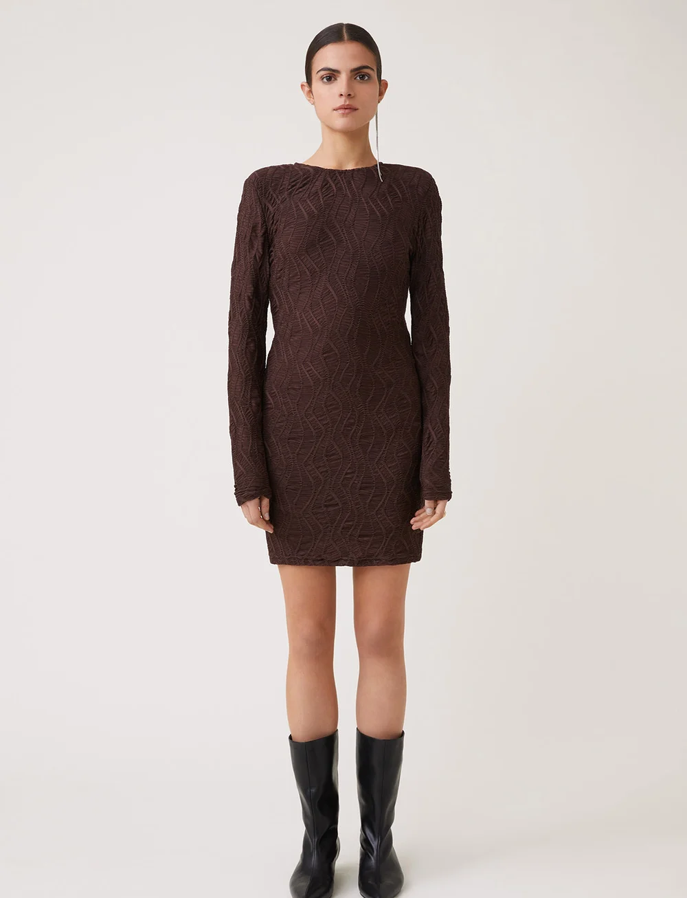 SUNCOO Paris - Civi - stramme kjoler - choco - 0