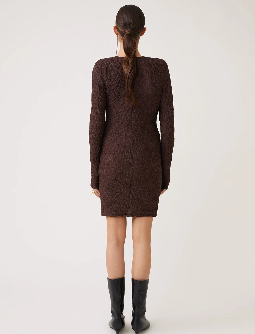 SUNCOO Paris - Civi - stramme kjoler - choco - 3