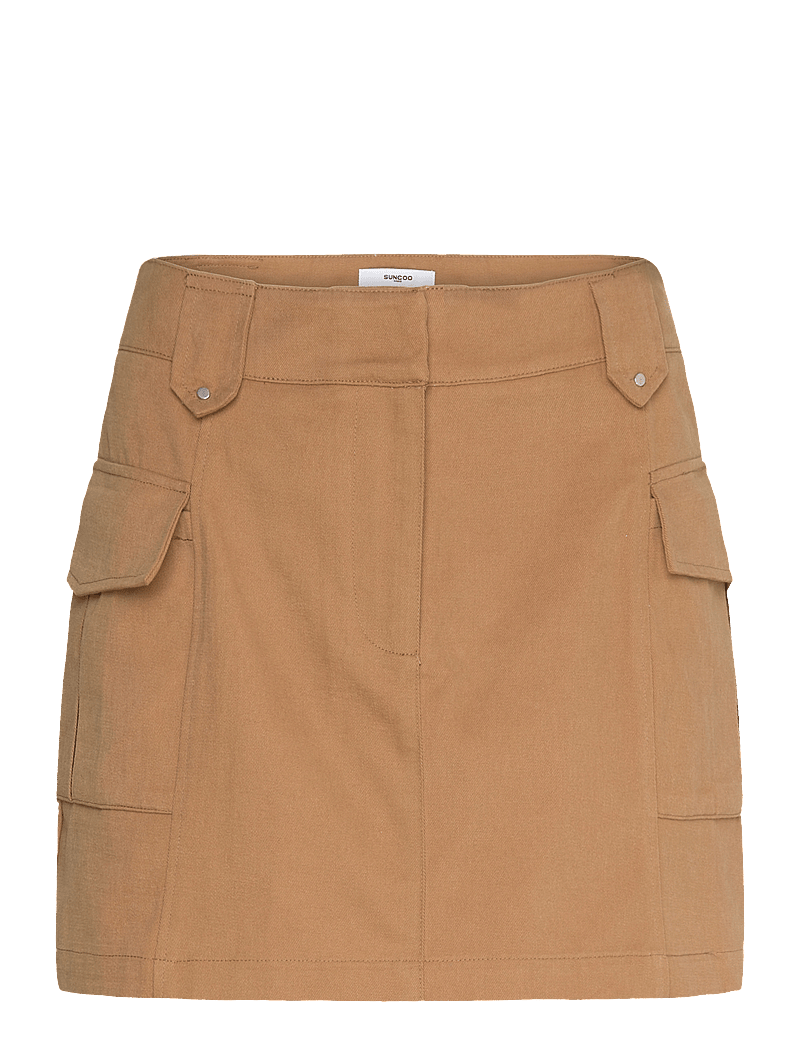 SUNCOO Paris - First - short skirts - camel - 1