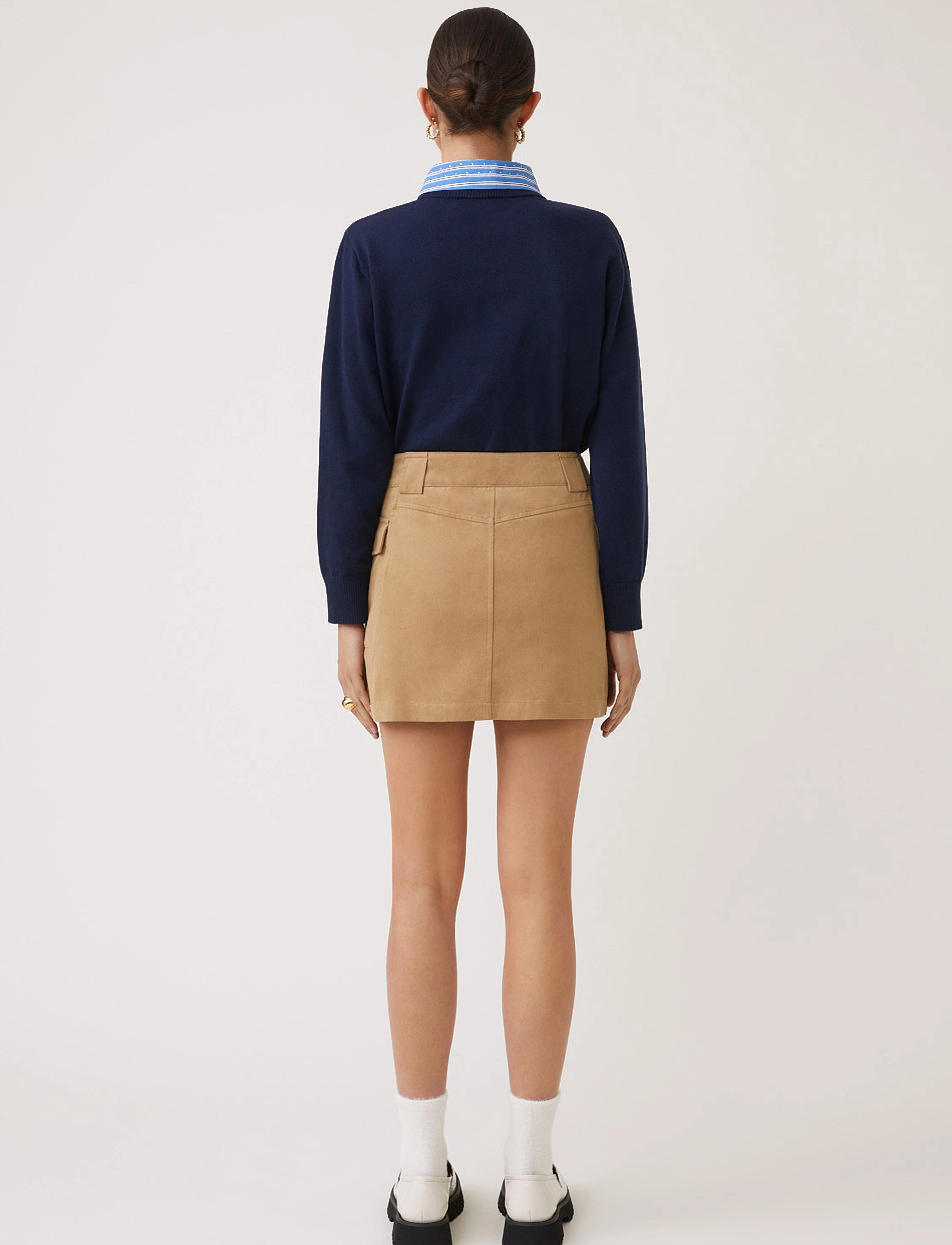 SUNCOO Paris - First - korta kjolar - camel - 3