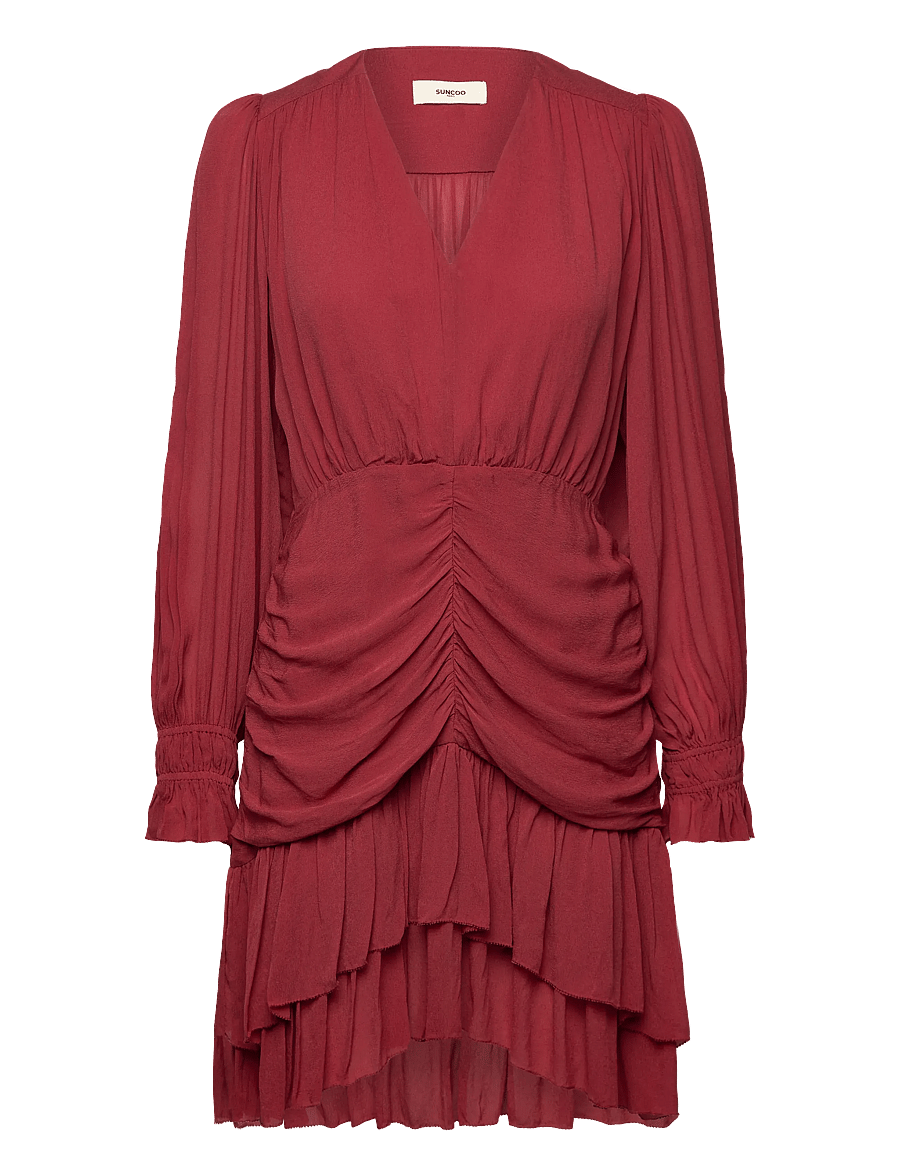 SUNCOO Paris - Clelia - lyhyet mekot - terracotta - 0