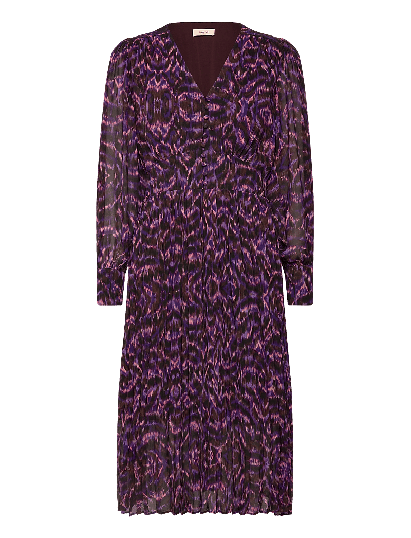 SUNCOO Paris - Celya - midiklänningar - violet - 1