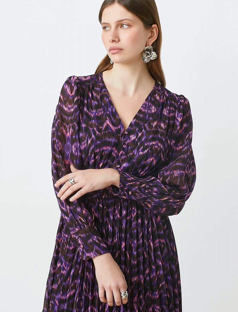 SUNCOO Paris - Celya - midiklänningar - violet - 4