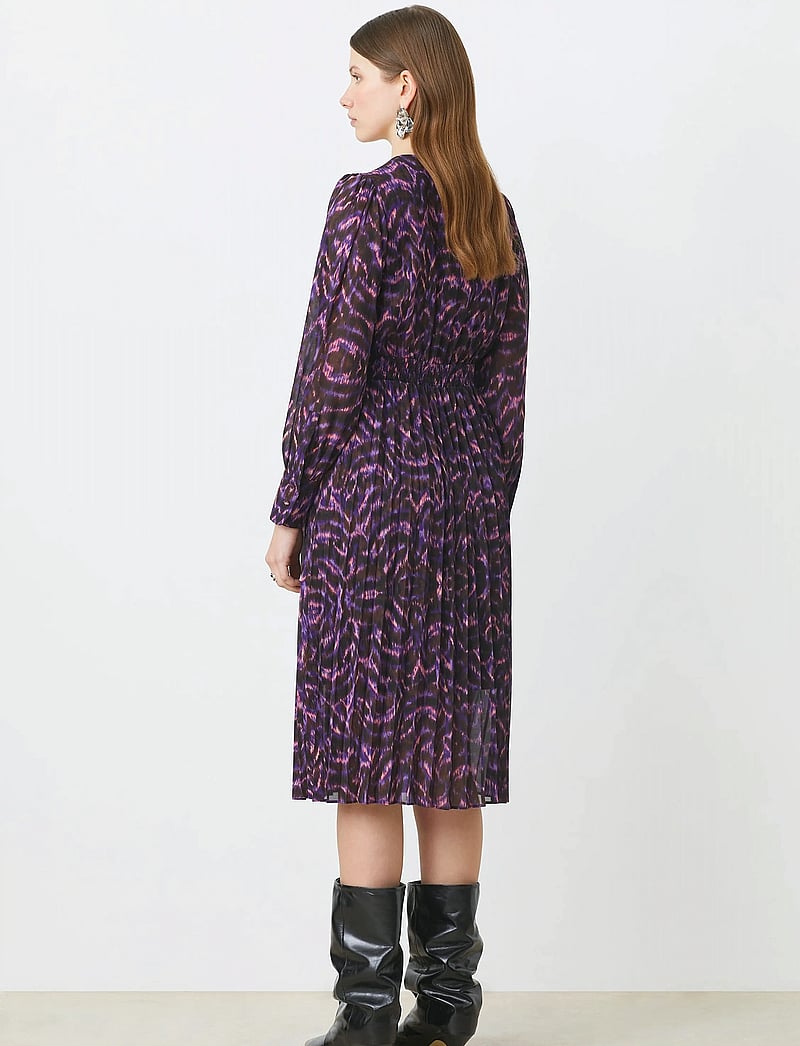 SUNCOO Paris - Celya - midiklänningar - violet - 5