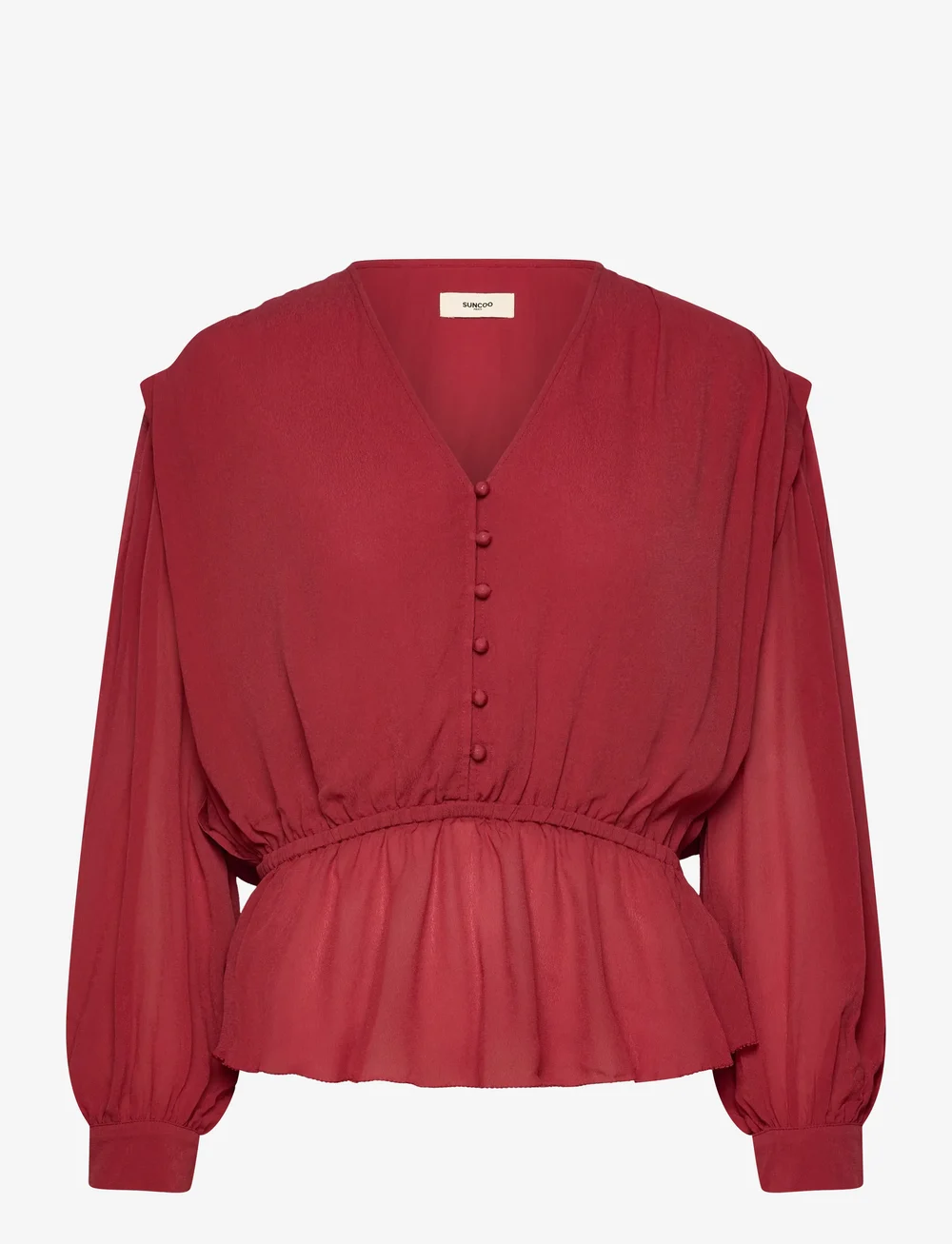 SUNCOO Paris - Linsay - pitkähihaiset puserot - terracotta - 0