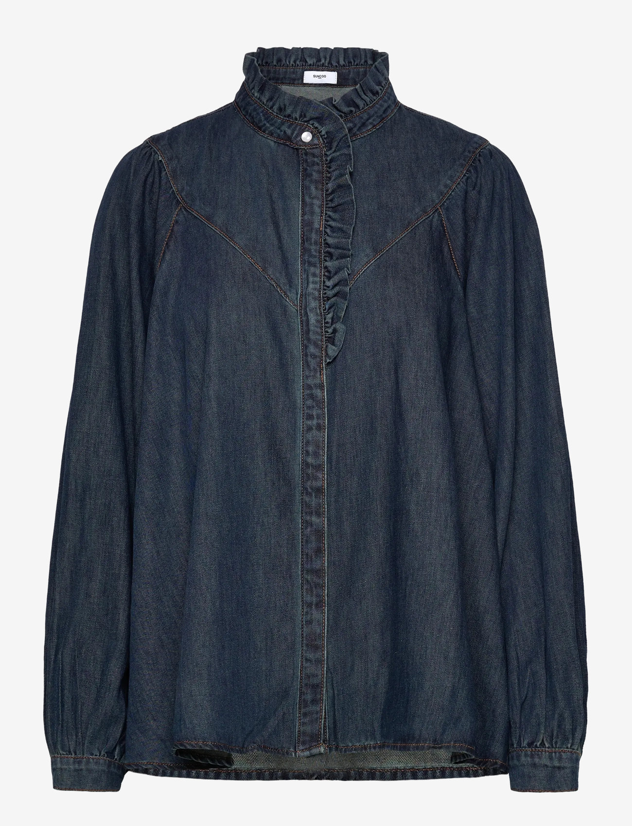 SUNCOO Paris - Lively - jeansskjortor - bleu jeans - 1