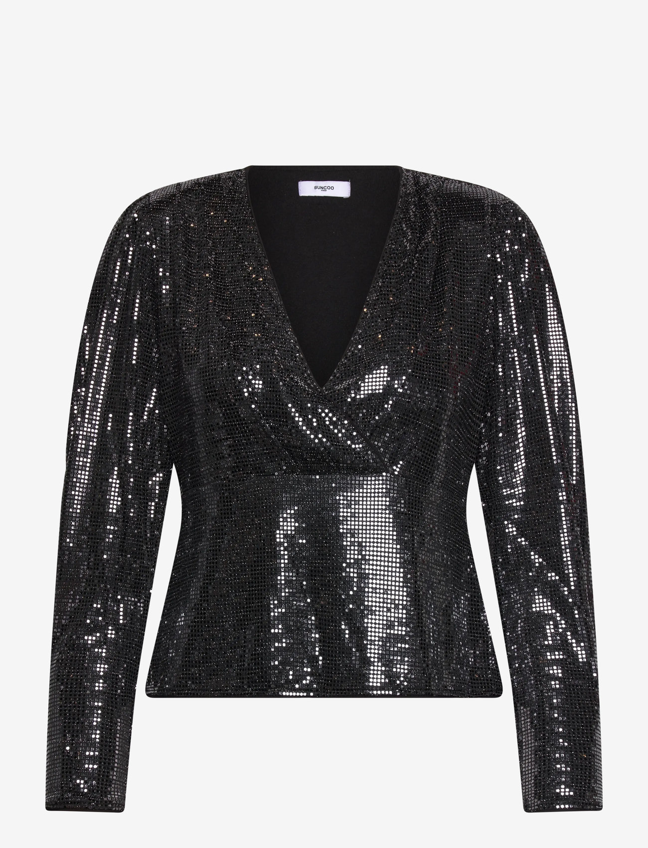 SUNCOO Paris - Lorena - langærmede bluser - argent - 0