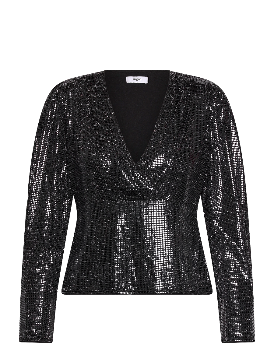 SUNCOO Paris - Lorena - langärmelige blusen - argent - 0