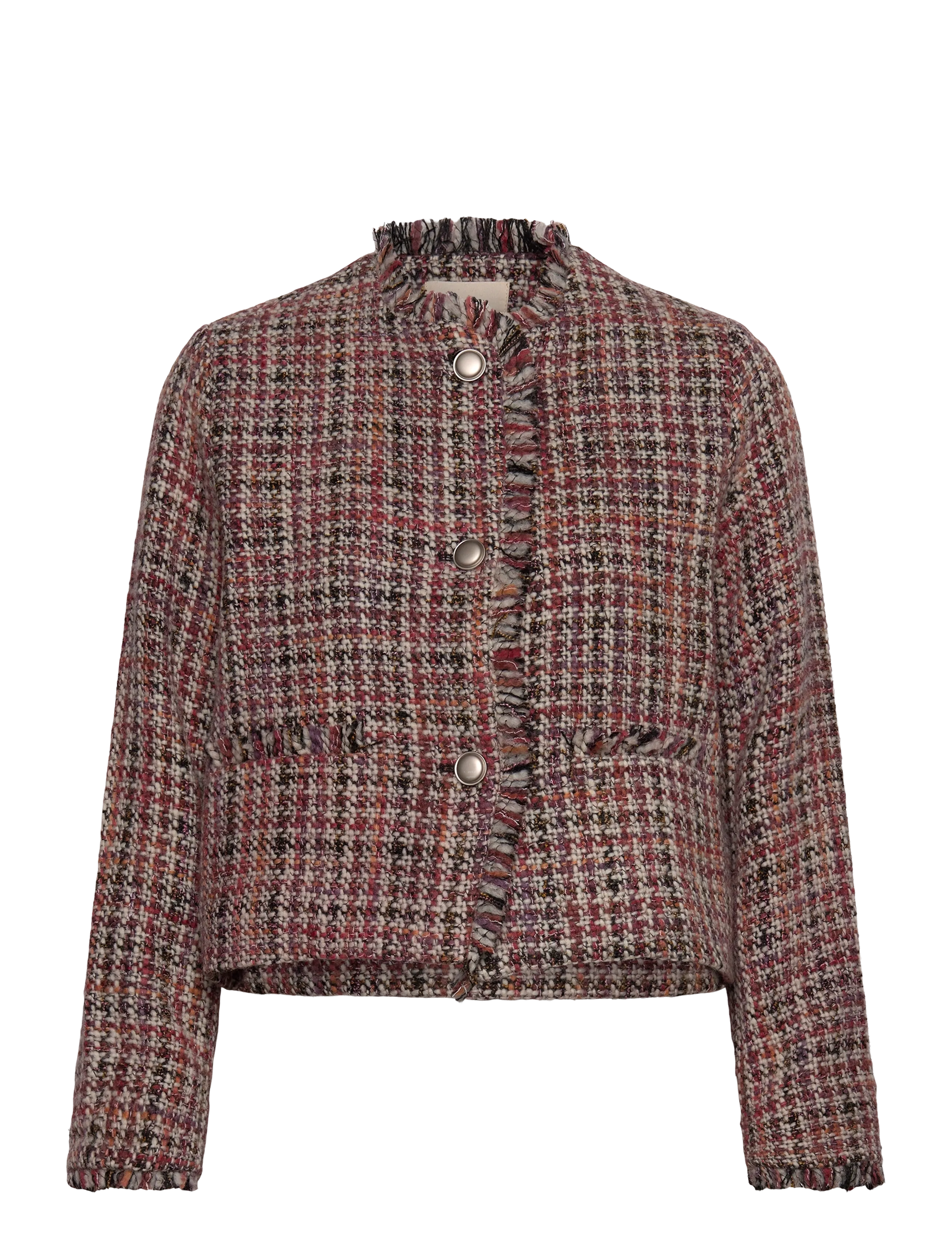 SUNCOO Paris - Daisy - bouclé blazers - rouge - 1