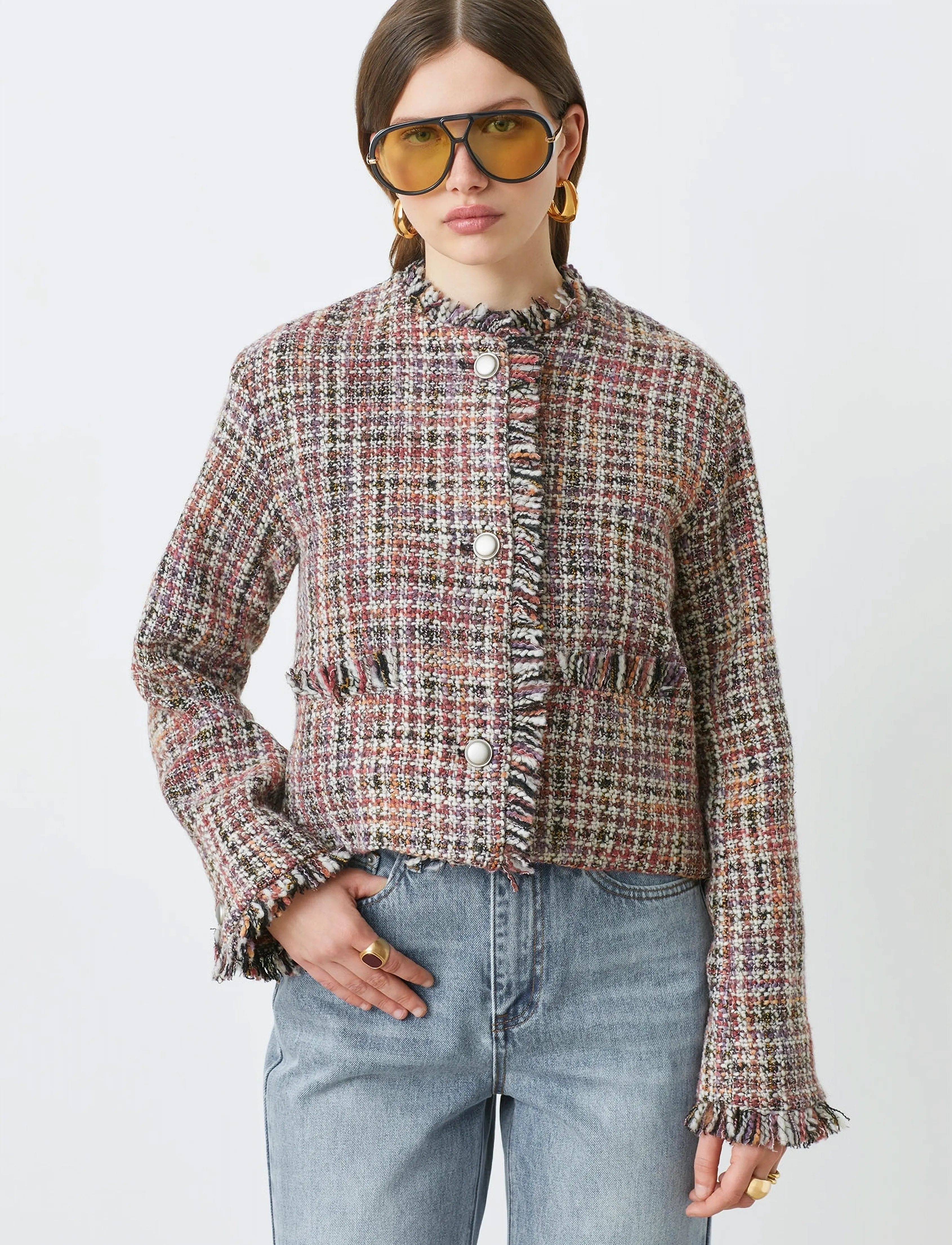 SUNCOO Paris - Daisy - festmode zu outlet-preisen - rouge - 3