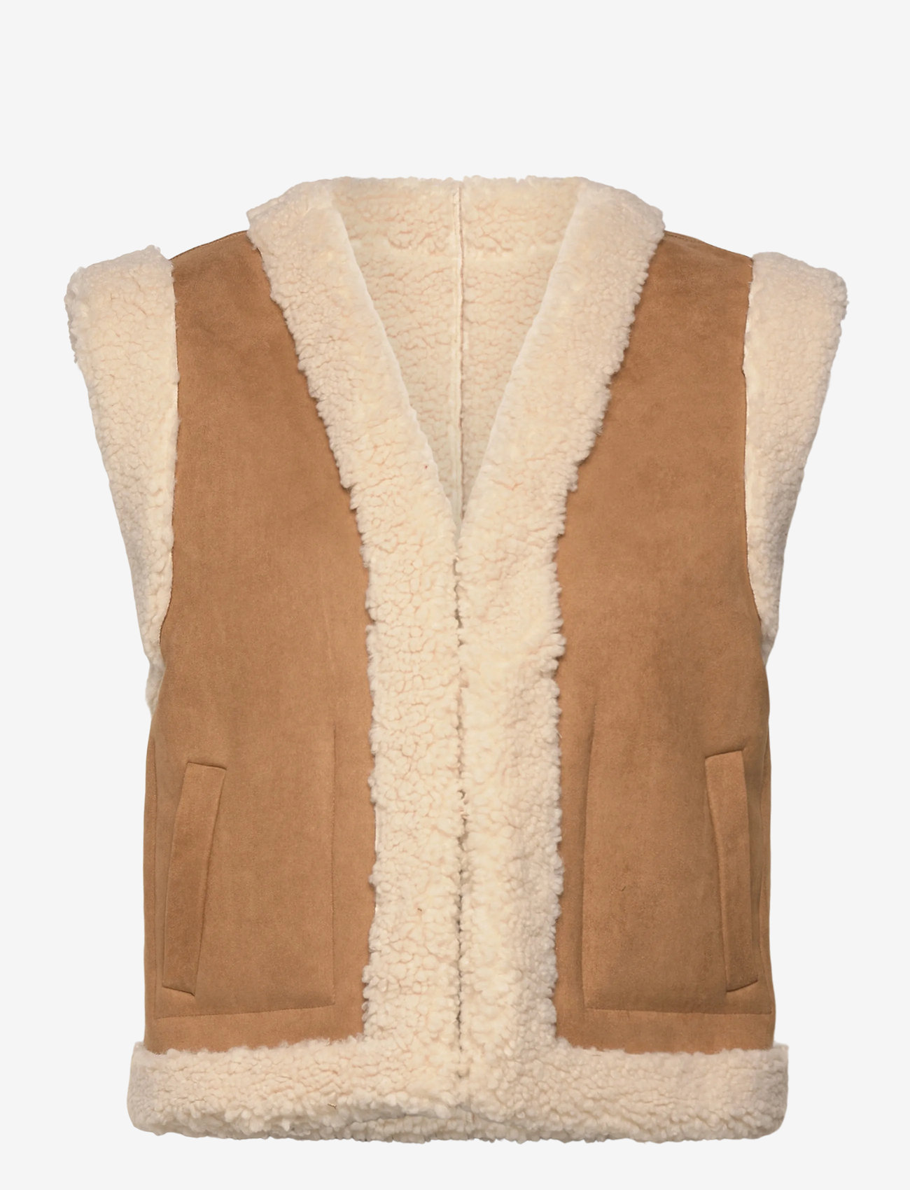 SUNCOO Paris - Dual - gefütterte westen - camel - 0