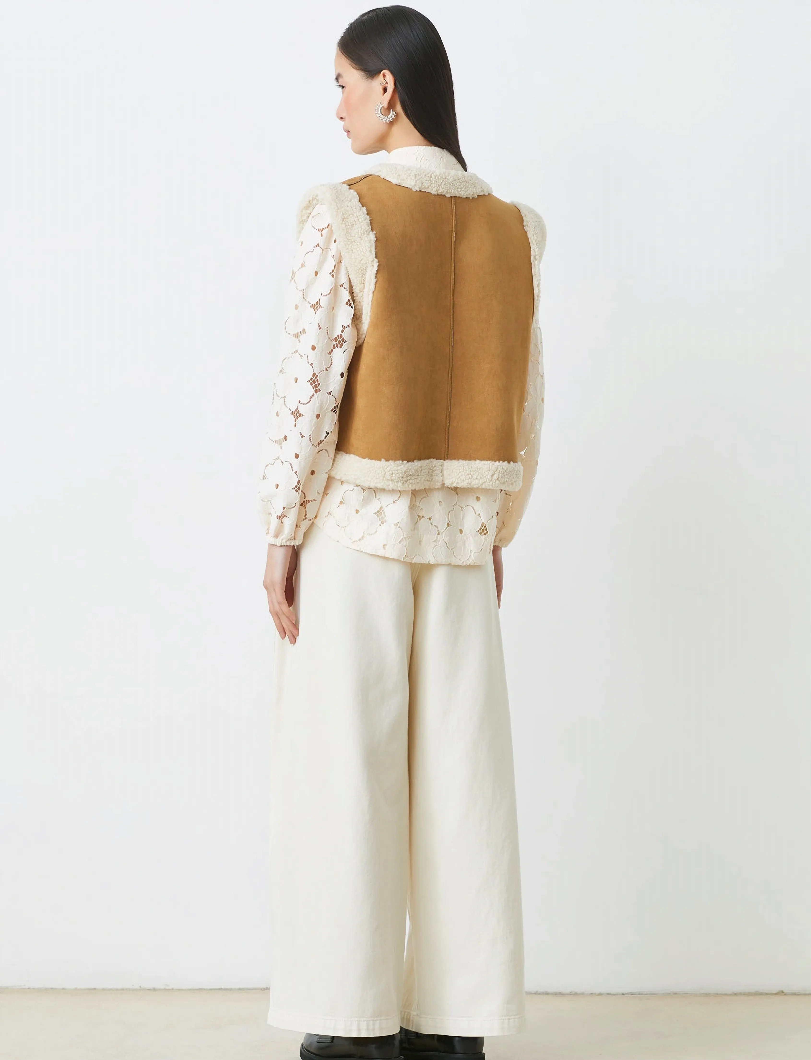 SUNCOO Paris - Dual - gefütterte westen - camel - 4
