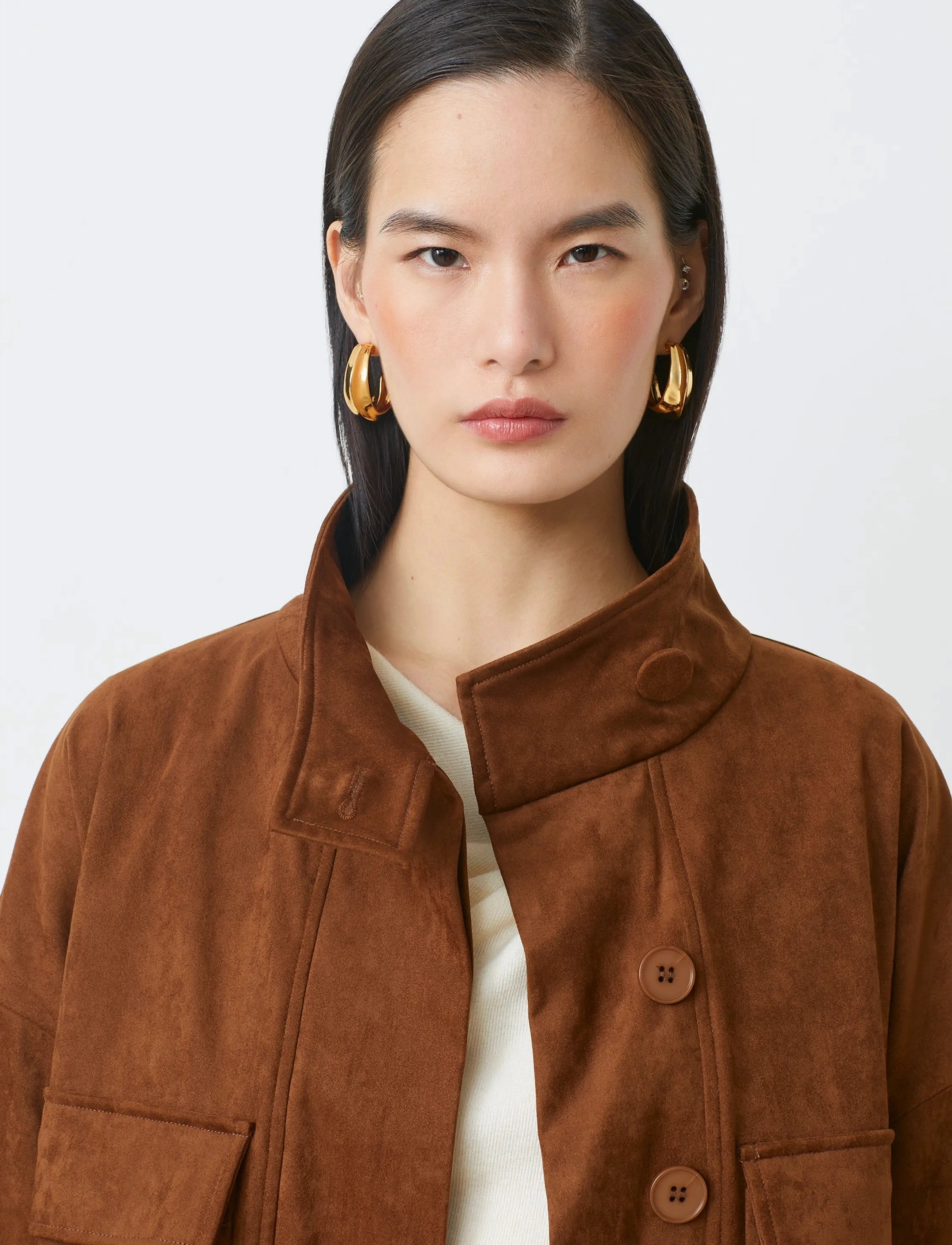 SUNCOO Paris - Dorian - utility-jacken - choco - 4