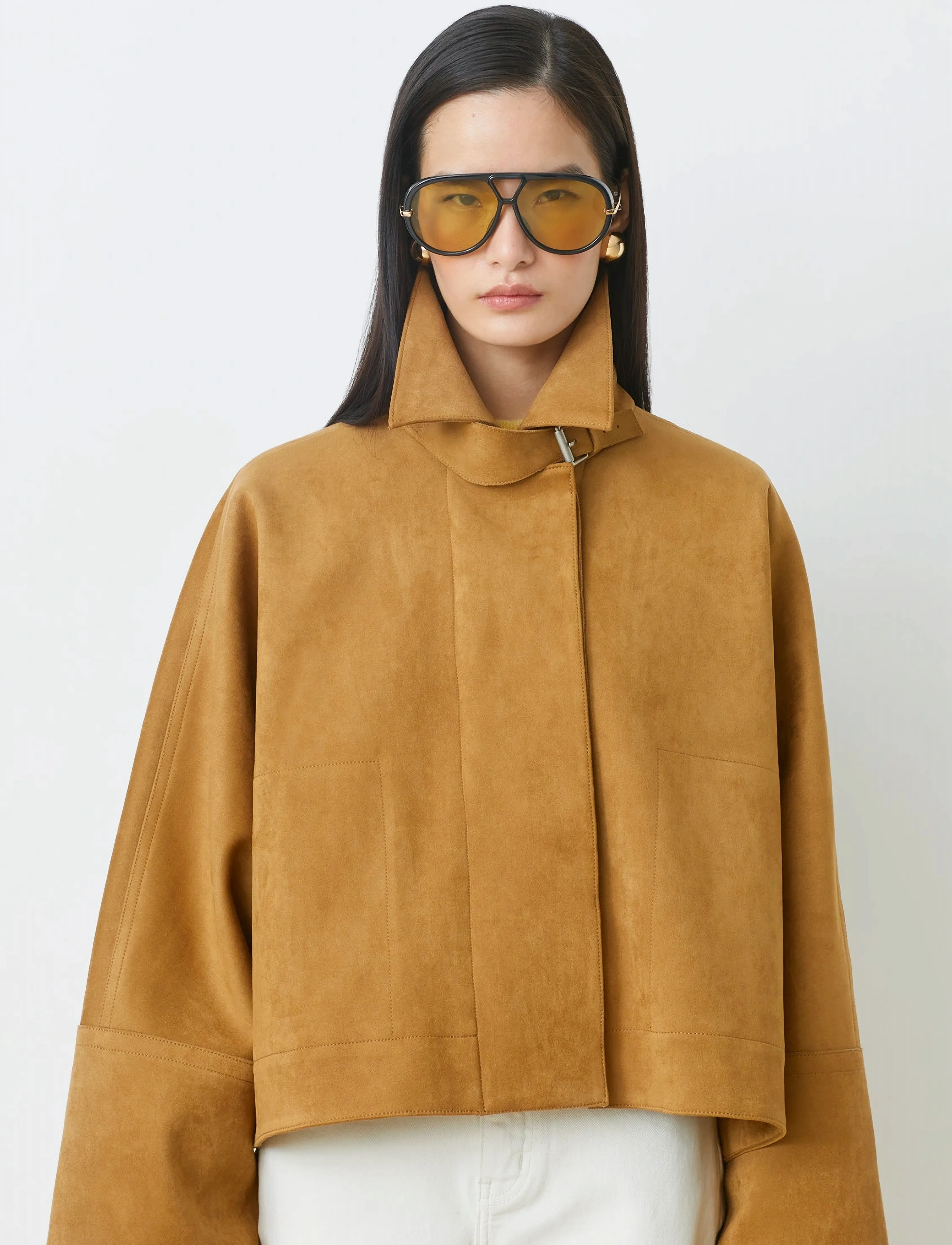 SUNCOO Paris Eloiz, M, Brown, Jakker > Let Sommerjakke, Dame
