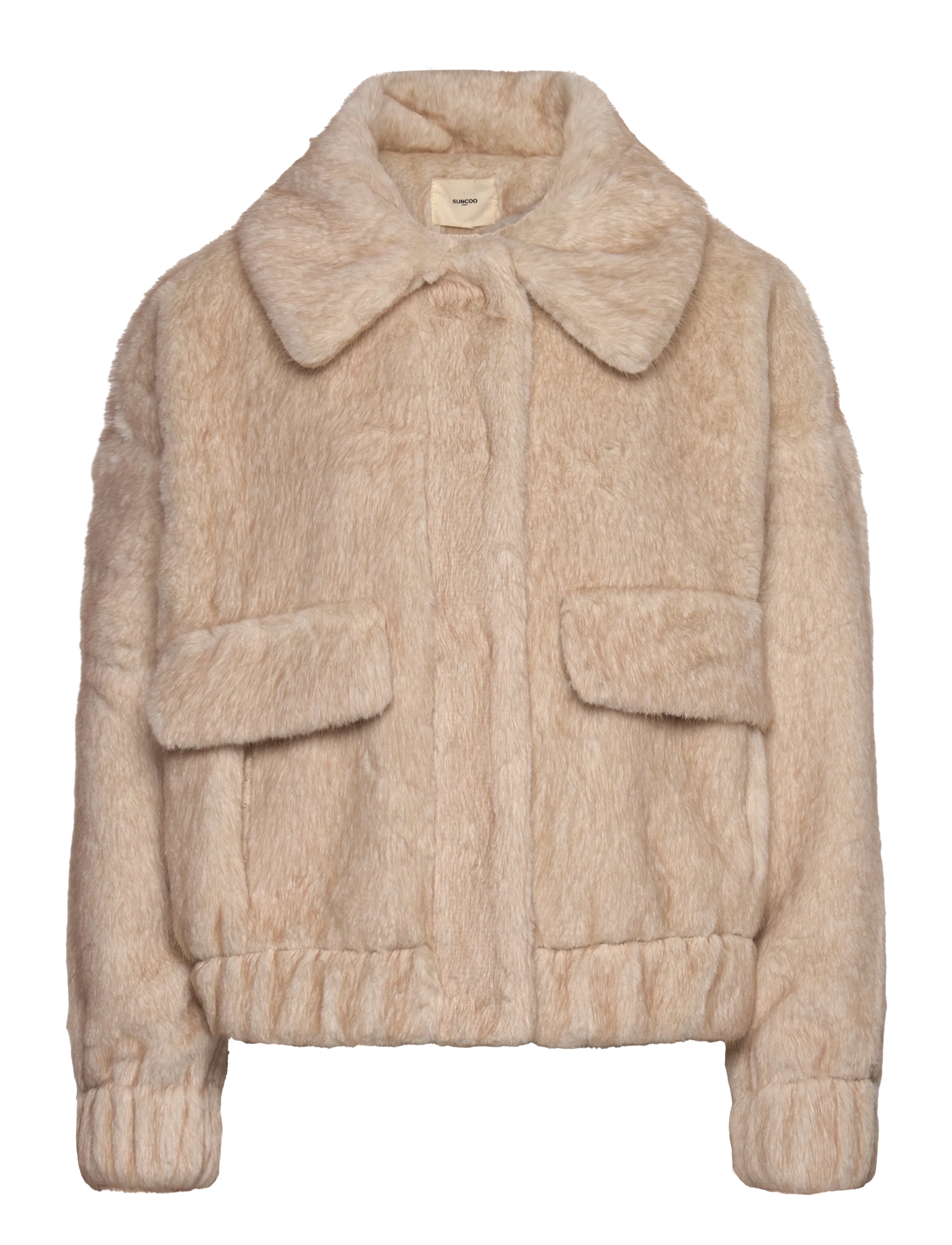 SUNCOO Paris Evan - Faux Fur - CREME / cream